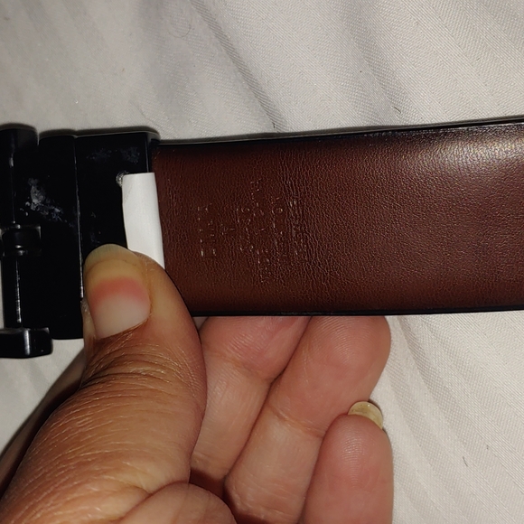 Guess black imitation leather belt - Picture 2 of 5
